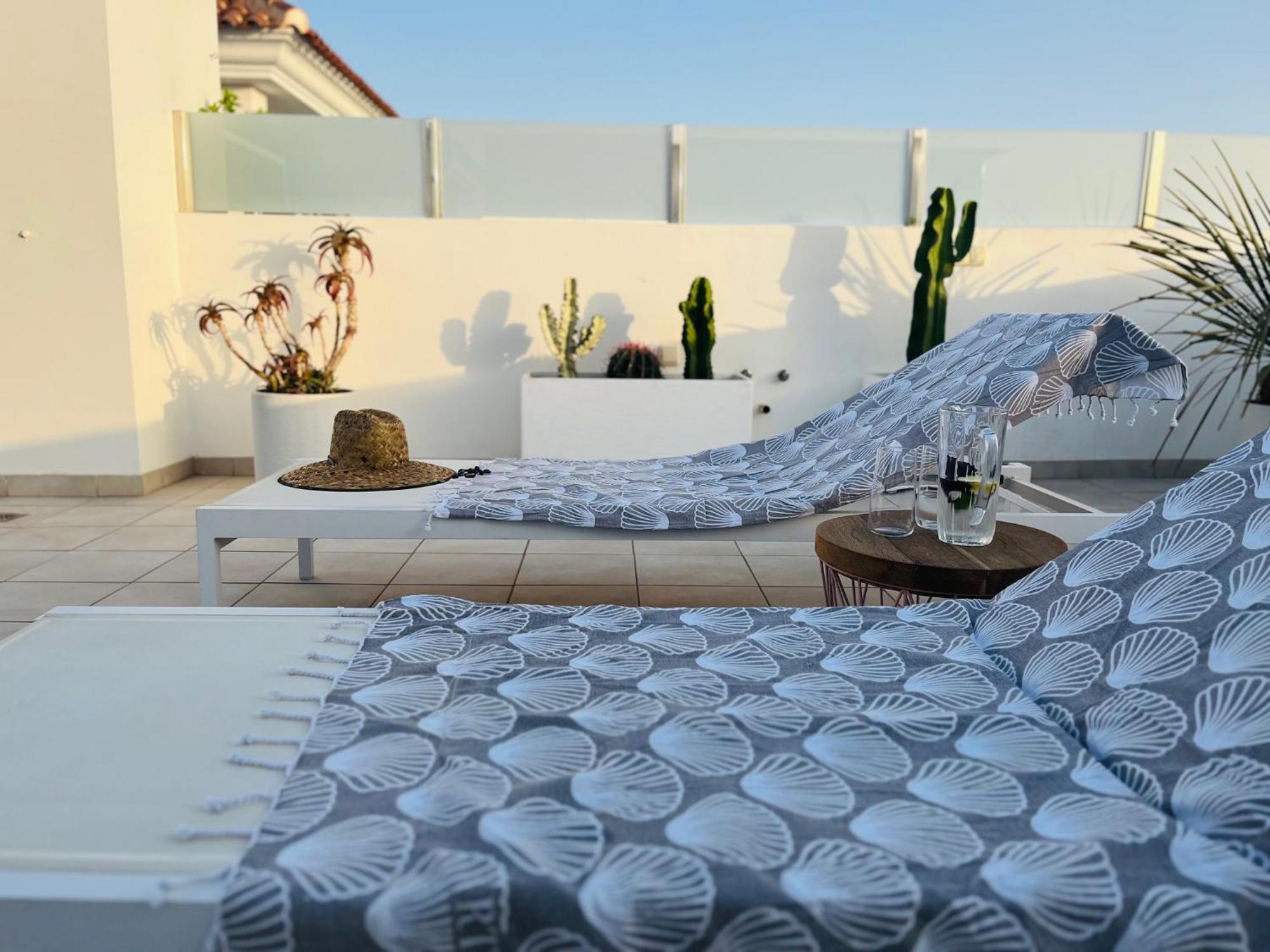 Fortuna Penthouse With Roof Terrace, Ac And Pool Rojales Exterior foto